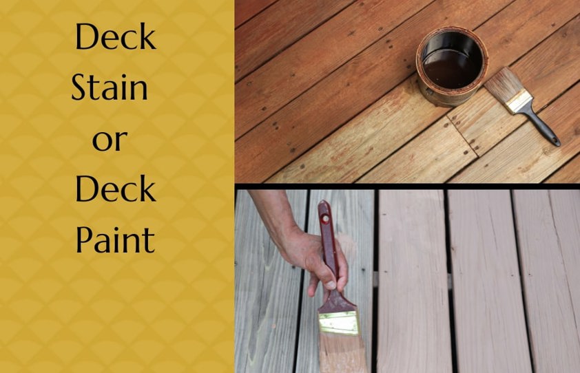 Deck Painting or Deck Staining: Everything You Need To Know